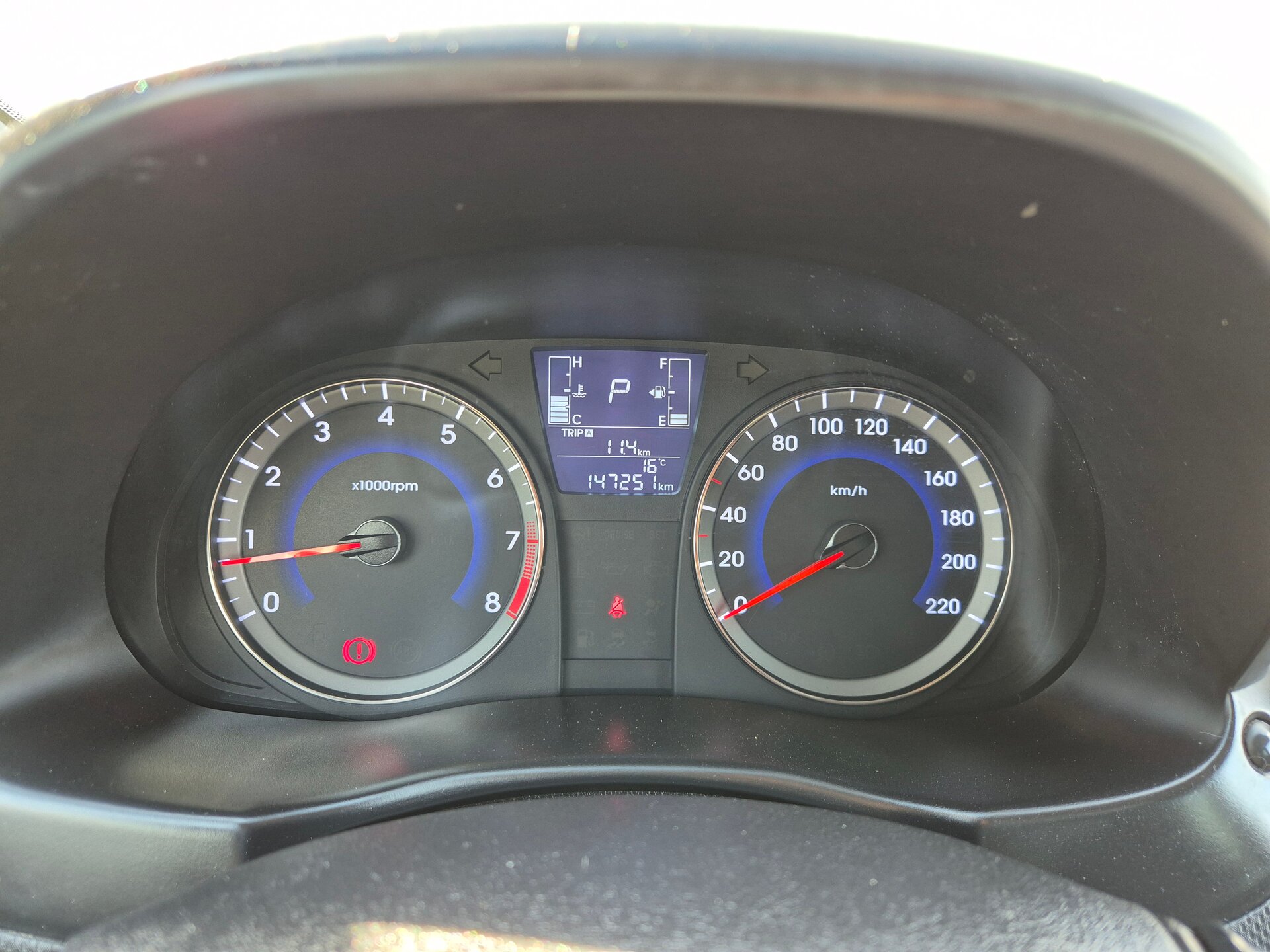 Hyundai Solaris, I Рестайлинг 2016