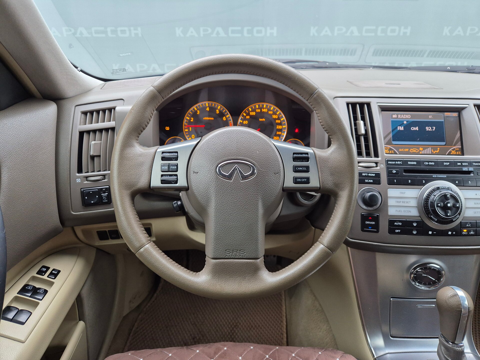 Infiniti FX, I (S50) Рестайлинг 2007