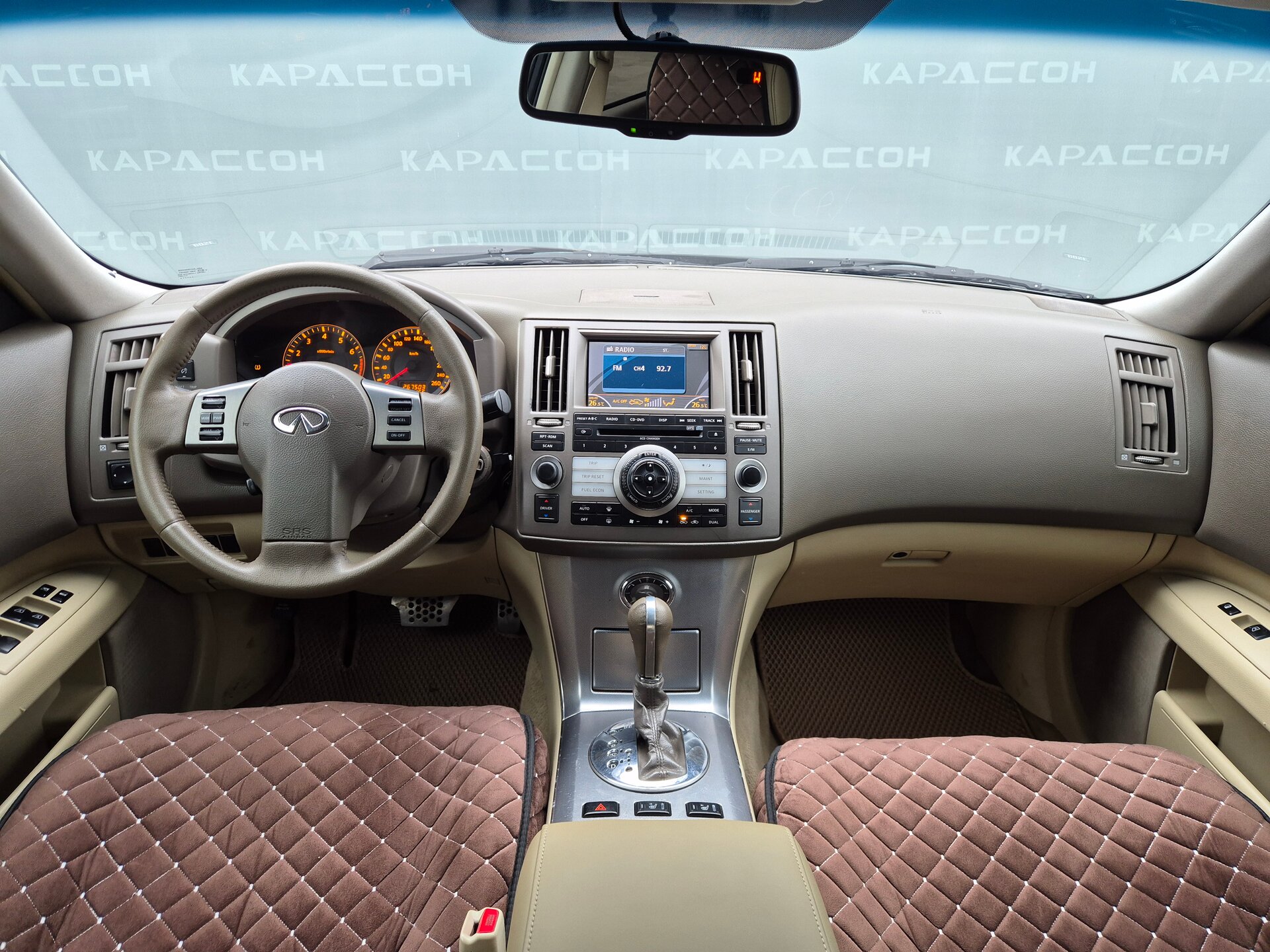 Infiniti FX, I (S50) Рестайлинг 2007