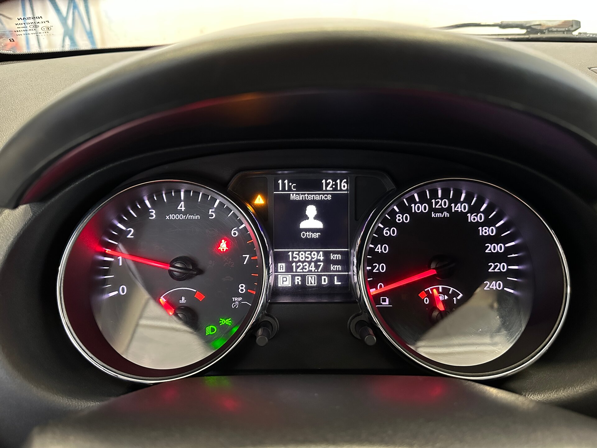 Nissan Qashqai, I Рестайлинг 2012