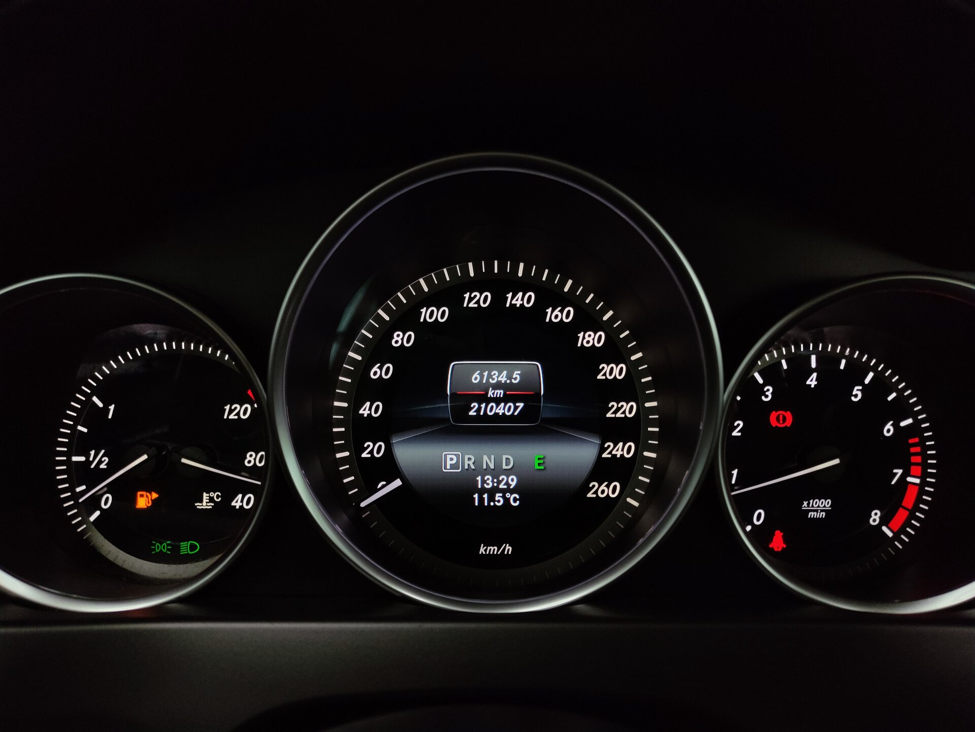 Mercedes-Benz C-Класс, III (W204) Рестайлинг 2013