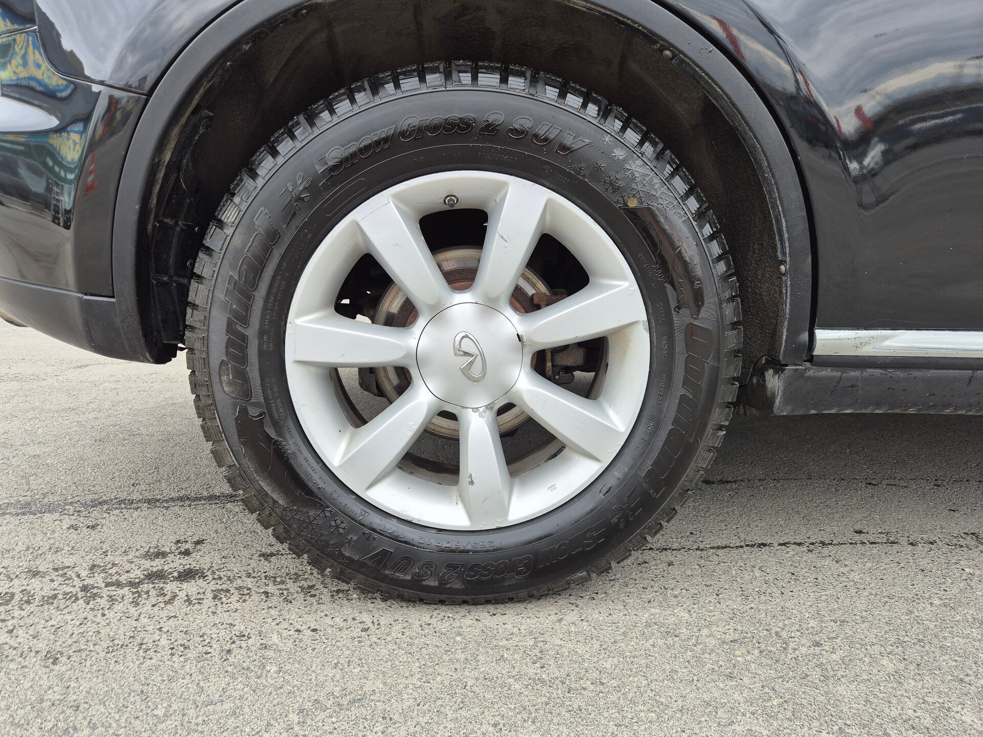 Infiniti FX, I (S50) Рестайлинг 2007