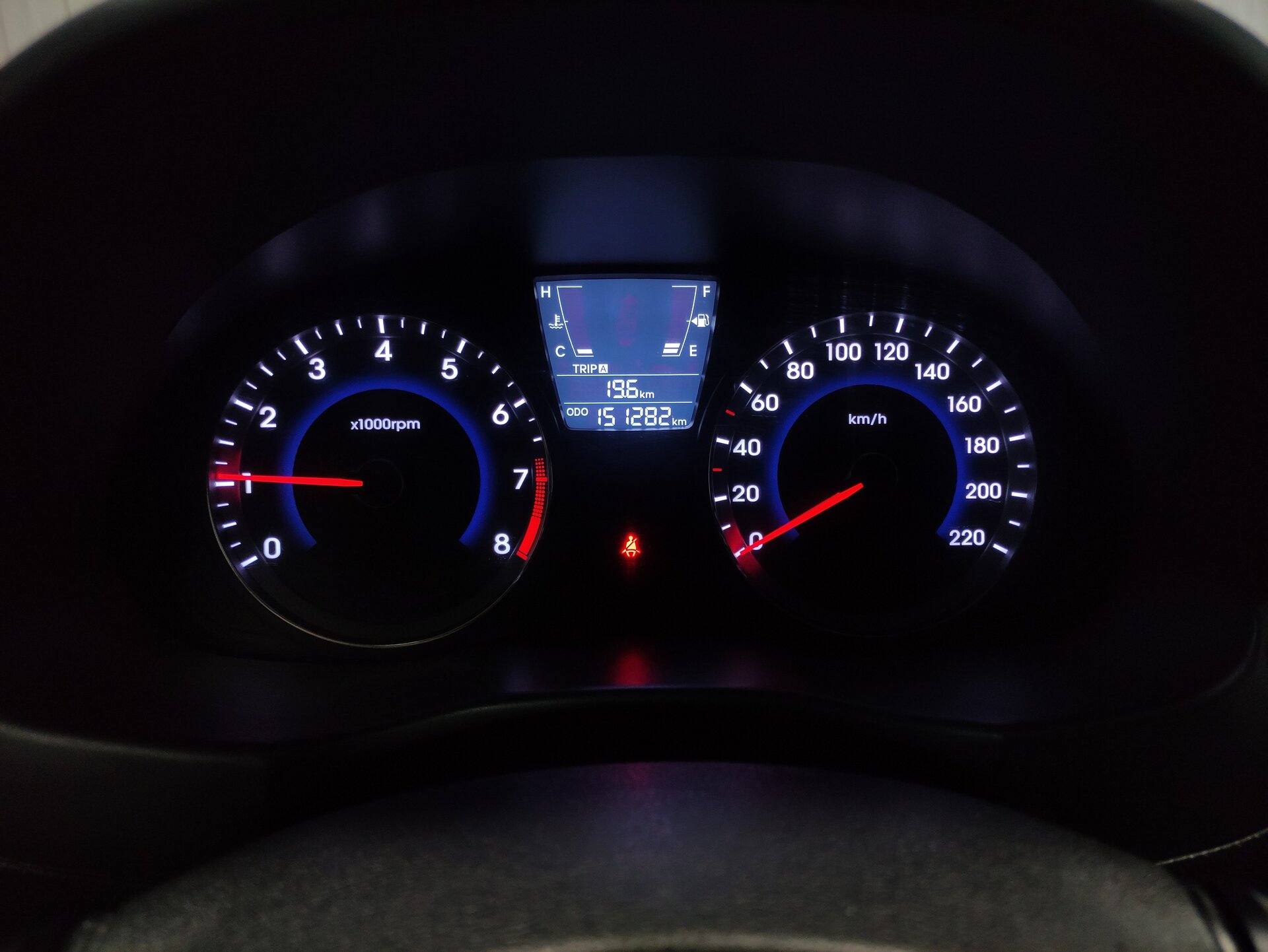 Hyundai Solaris, I 2012